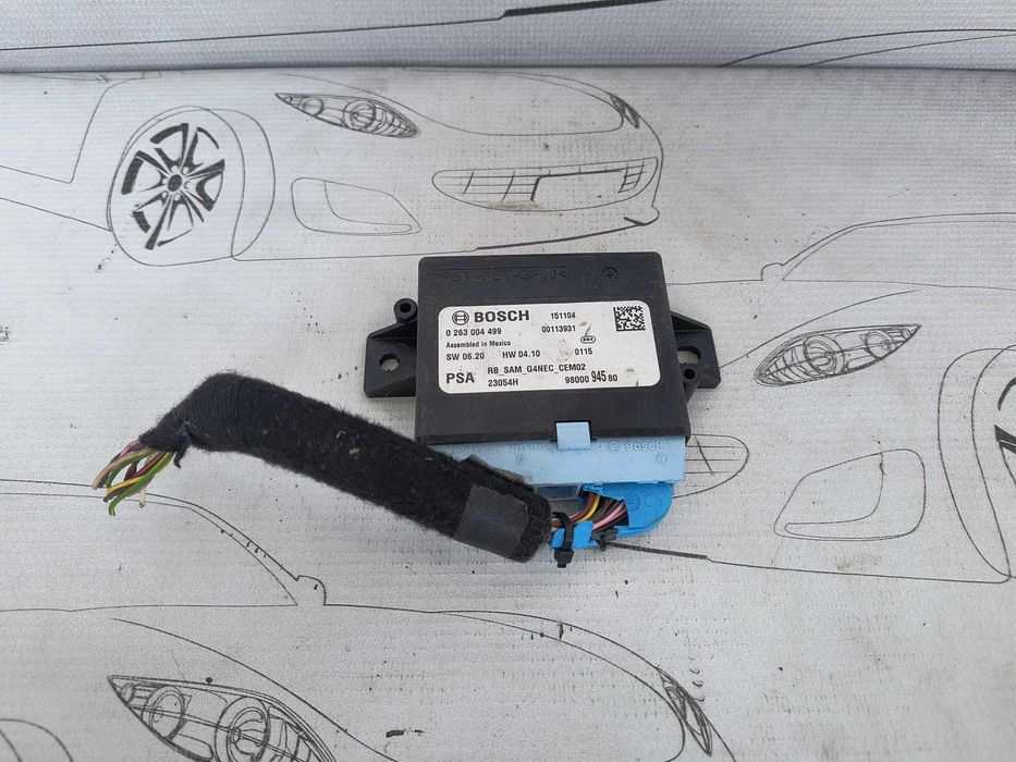 Module PDC / Calculator Senzori Parcare Citroen DS4 2017 / 2011-2018 Cod OEM 9800094580 (5G2)