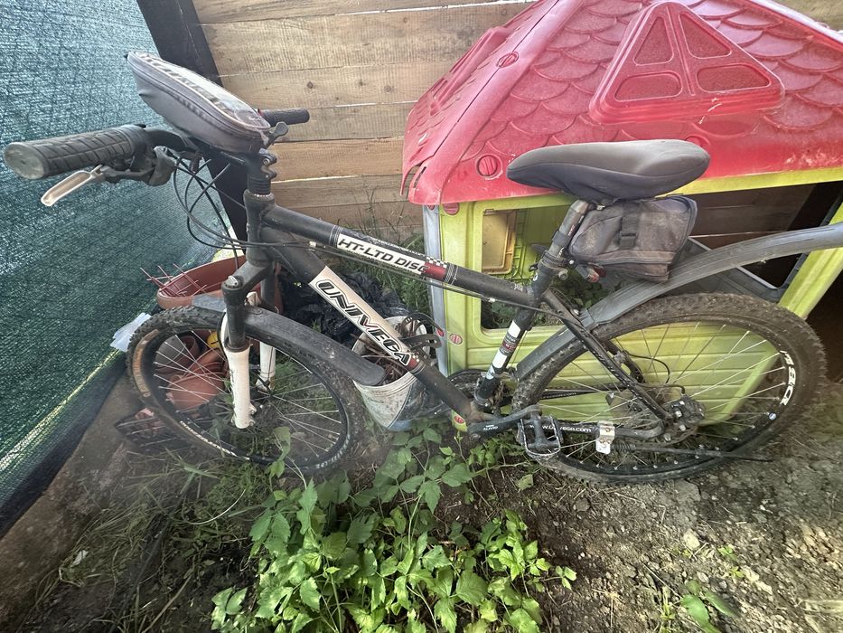 bicicleta copii si adulti echipata schimano cu furca telescopica