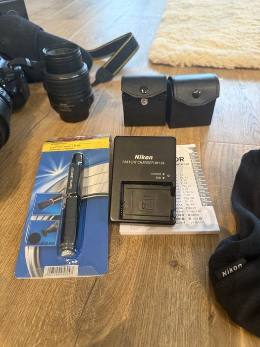 Фотоапарат Nikon d5100 VR с два обектива и филтри и ПОДАРЪК