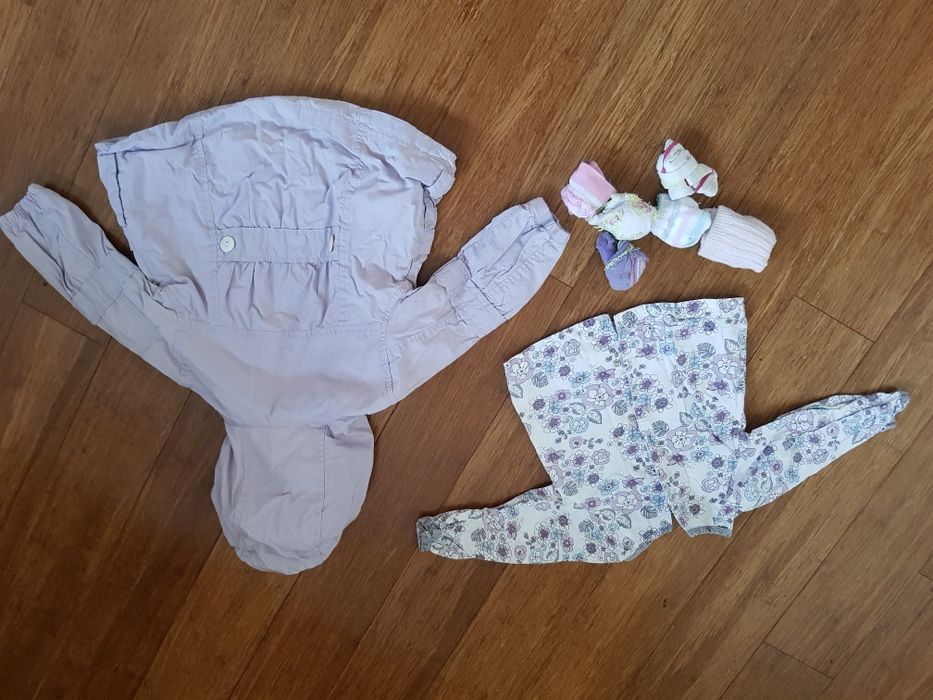 Лот маркови детски дрехи за момиче 6-9 месеца, 68-74 см. ръст