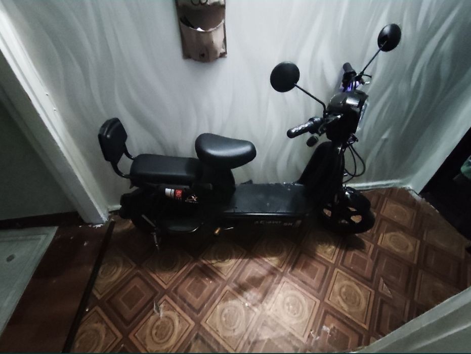 Электро вилосипед в хорошем состоянии