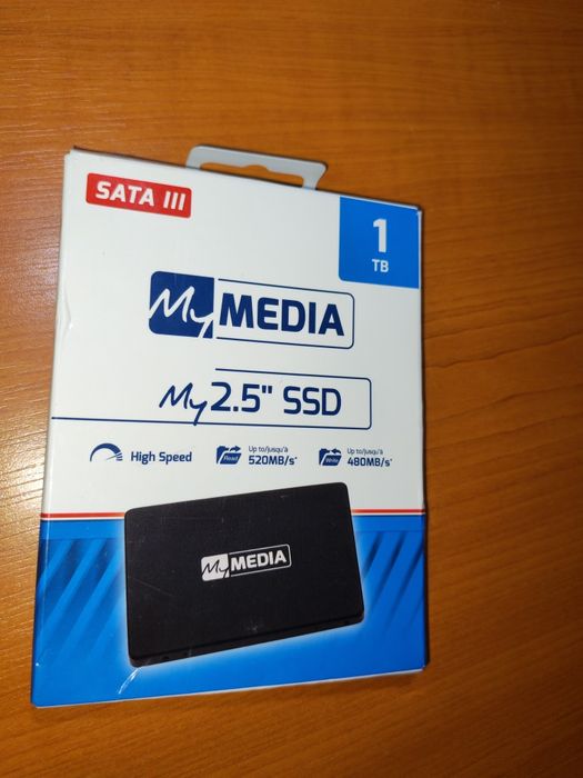 Hard Disk SSD Verbatim MyMedia 1TB  2.5-inch, pt Laptop, sau PC, Nou Perfect Funcțional