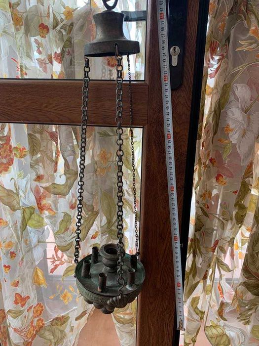 Огромно старо бакърено кандило-19-ти век