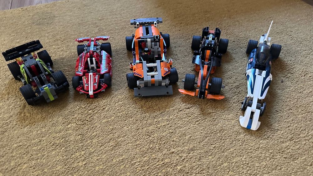 5 seturi Lego Technic 42033 42026 42011 42072 42048 NU VAND LA BUCATA