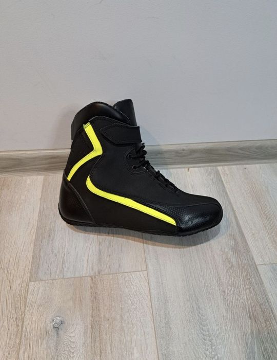 Ghete moto SM Racewear Seven Neon marime 40, 41, 42, 43, 44, 45 Noi!,