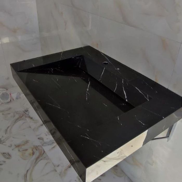 Исполнение Раковин из Керамогранита, Алмазная Резка