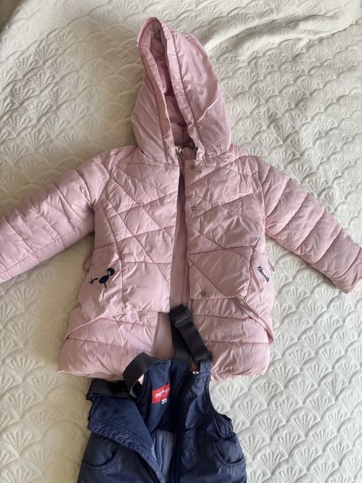 Зимний комбинезон для девочки