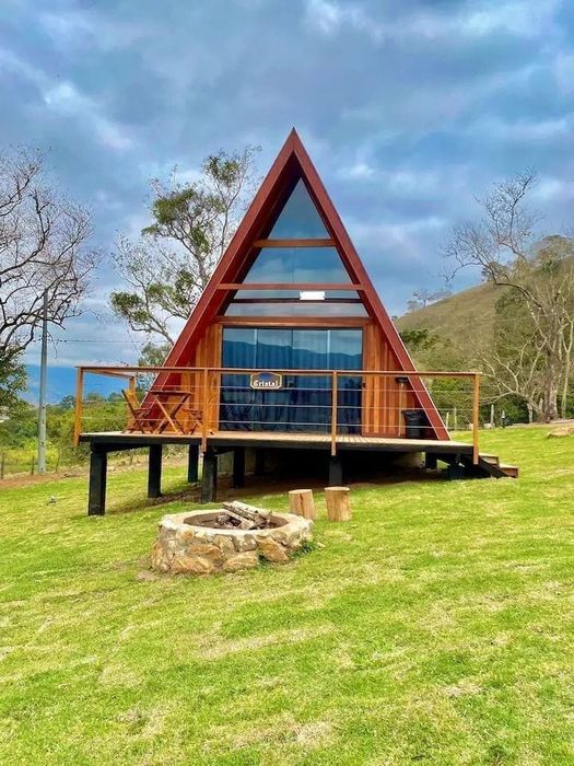 Cabane tip A-Frame & Foișoare terase din lemn