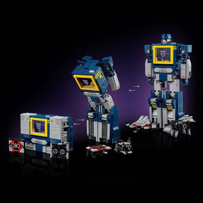 Lego 10358  Transformers Soundwave lego icons