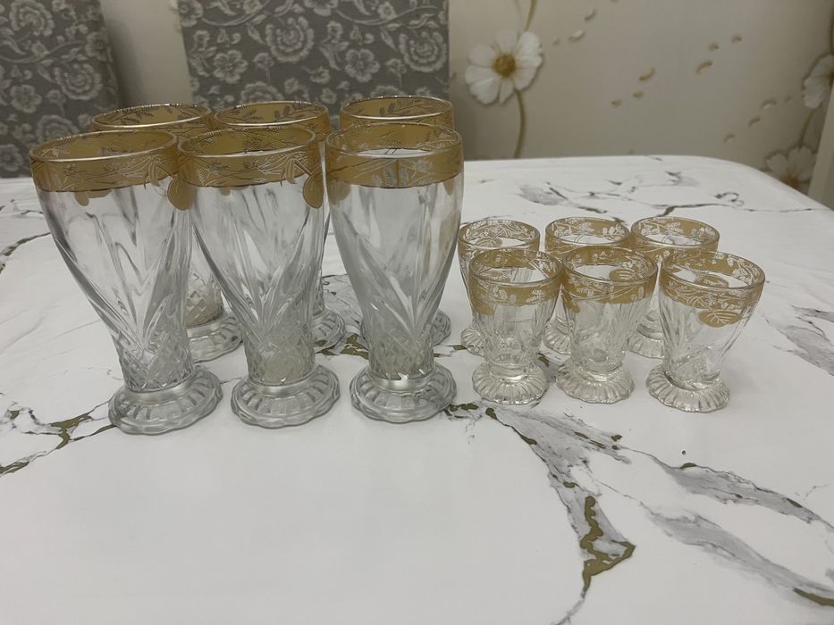 Продам бокалы и  рюмки