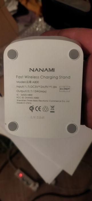 Incarcator Wireless Fast Charge