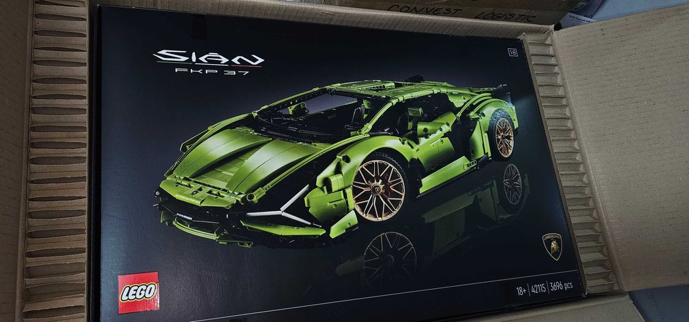 LEGO Technic Lamborghini Sian 42115 SIGILAT