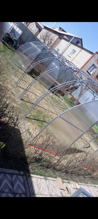 Установка теплиц!!