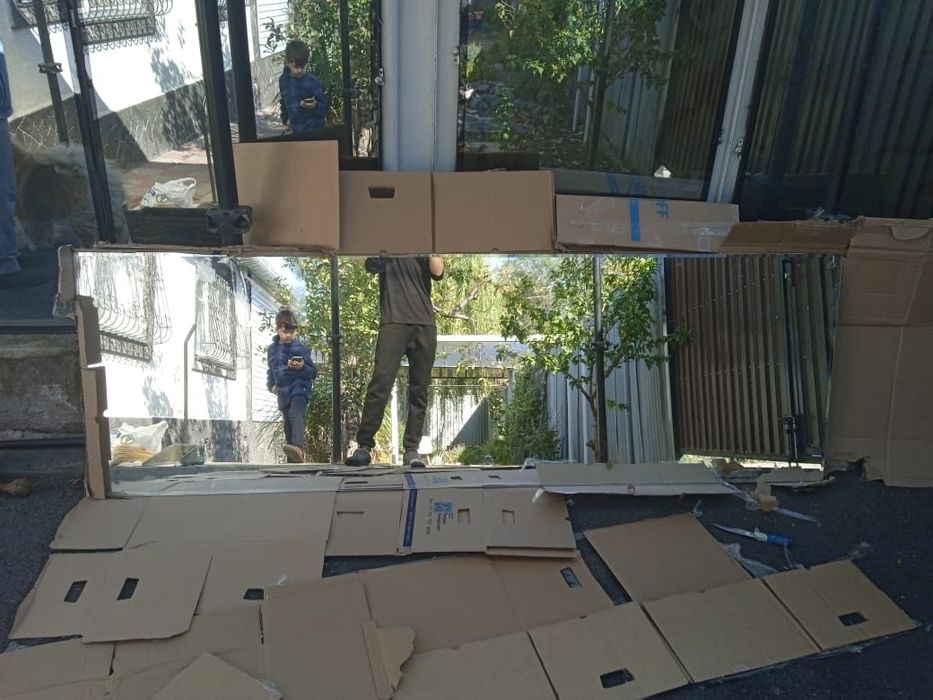 Зеркало в среднем состоянии