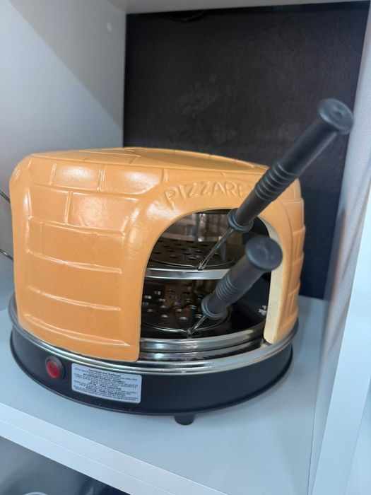 Cuptor Emerio Pizzarette Original pentru mini pizza din teracota