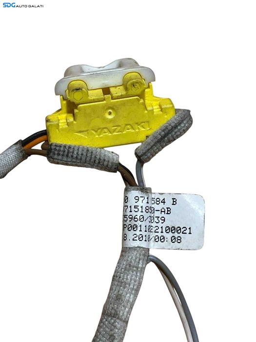 Cablaj Instalatie Electrica Airbag Volan Multifunctional Comenzi Seat Leon 1P 2006 - 2013 Cod 5P0971584B 307151850-AB [B3996]