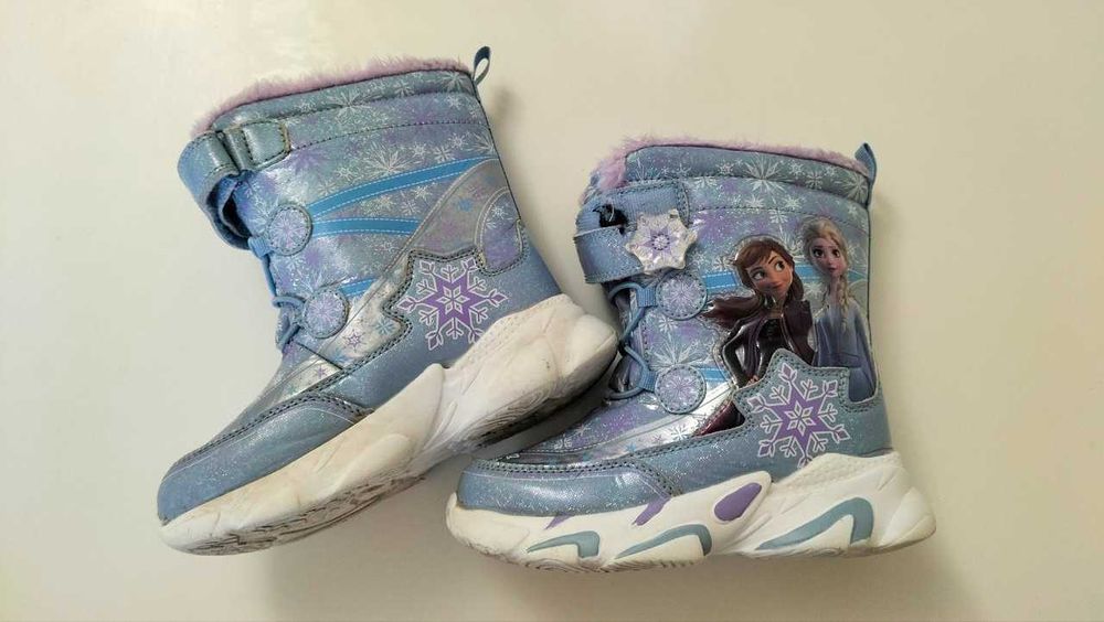 Детские зимние сапожки 31 размер (Frozen)