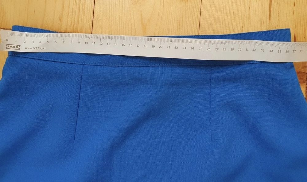 Fustă creion bleumarin