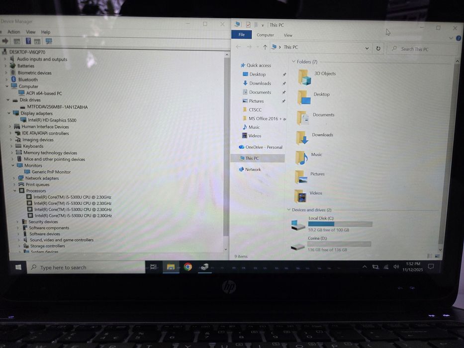Laptop HP Elitebook Folio 1040 G2 Touchscreen 14” FHD, Windows 10 Pro