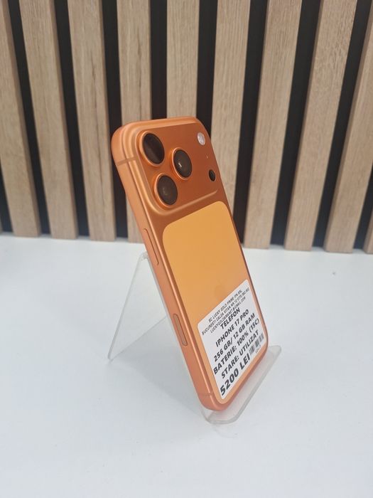 IPhone 17 pro 256Gb 100% Baterue (15 C ) Garantie/Factura #60415