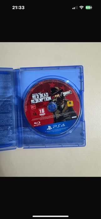 Продам диск для ПС 4; игра RDR