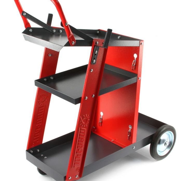 Количка за заваръчни апарати – електрожени до 60 кг Mar-Pol