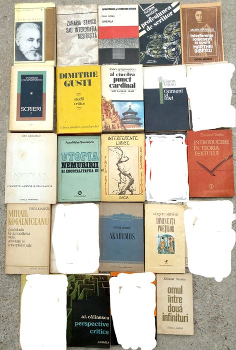 LICHIDARE  CĂRȚI  începând de la 2 lei pe carte

Vând URGENT mai multe loturi de cărți din bibliotecă personală – volum mare (30
