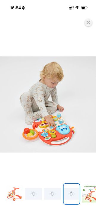 Каталка ходунки столик