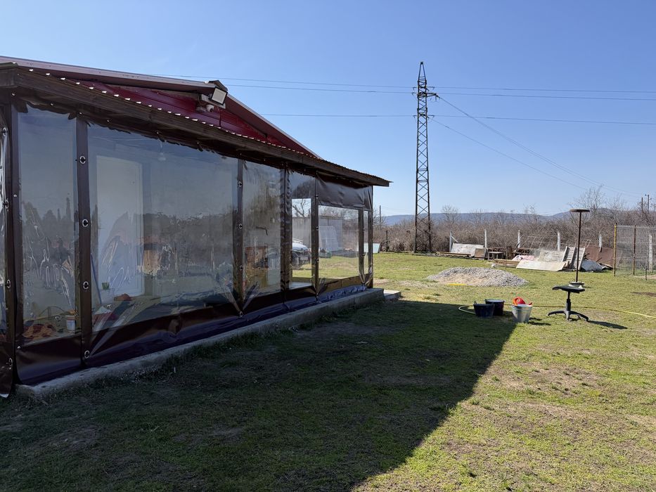 Ветроупорни завеси,тенти сенници навеси барбекю кристал ветробрани