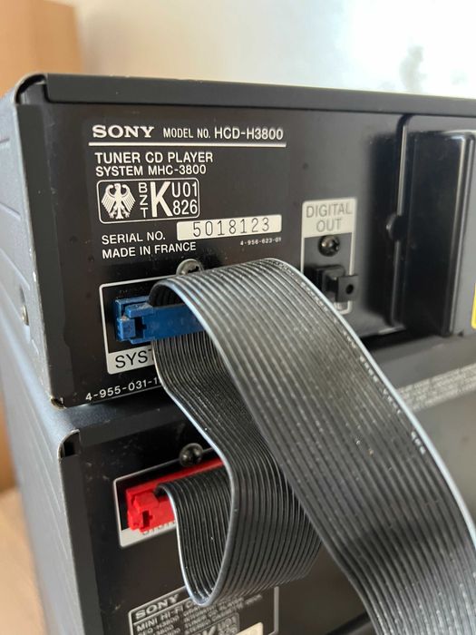 Sony MHC 3800 amplificator, tuner, CD, casete deck,  combina