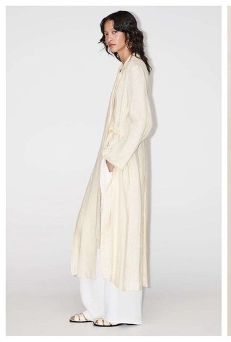 Trenchcoat / Kimono din in Zara limited edition