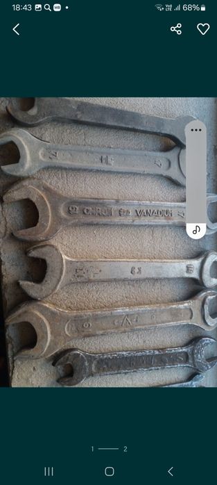 Советские гаечные ключи