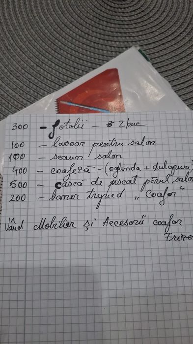 Mobilier frizerie