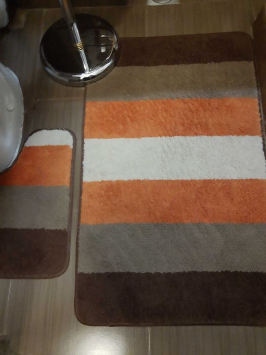 Килим,комплект 3 части за баня ,памук,италиански