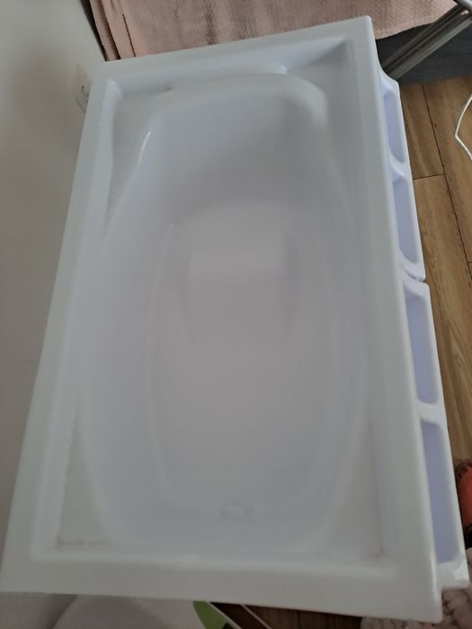 Cadita bebe cu saltea de infasat, coșuleț bebe cu anti reflux