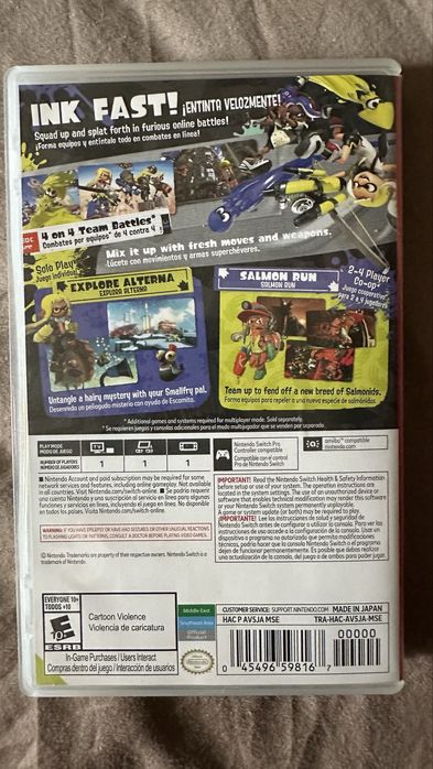 Splatoon 3 Nintendo Switch оригинал