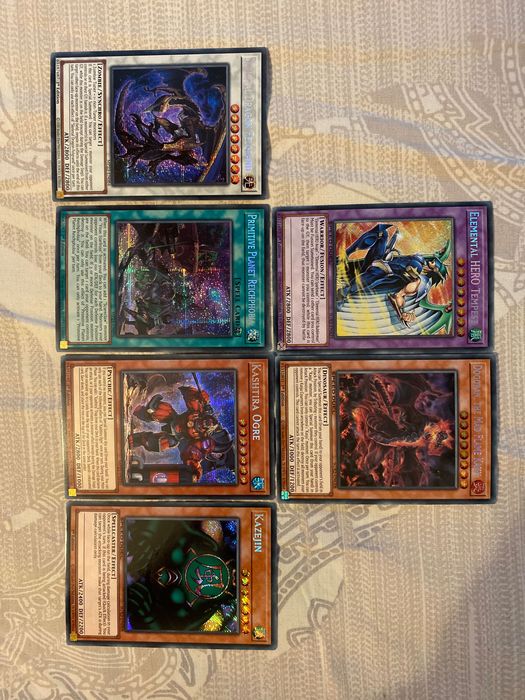 Предлагам Yu-Gi-Oh Secret rare карти и Prismatic Ultra Rare карти