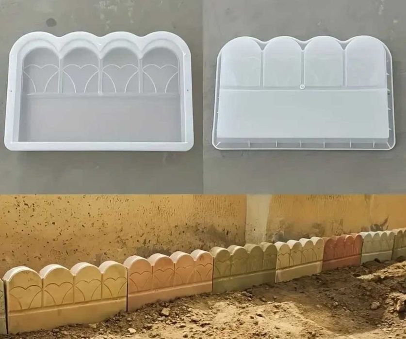 Форма за изливане на циментови плочки