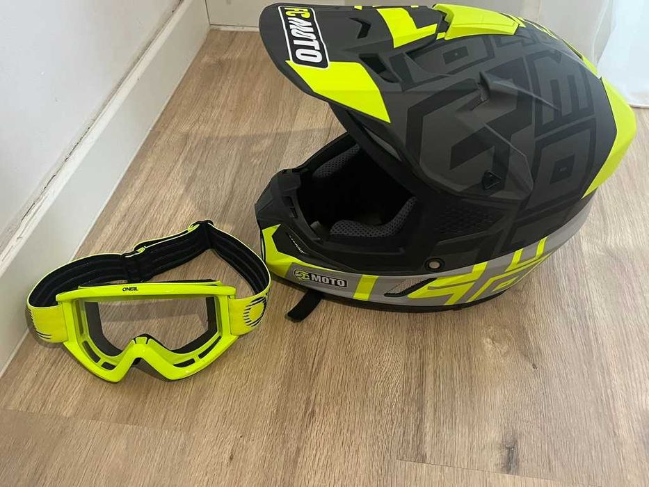 casca moto/casca enduro, NOUA, marimea XL