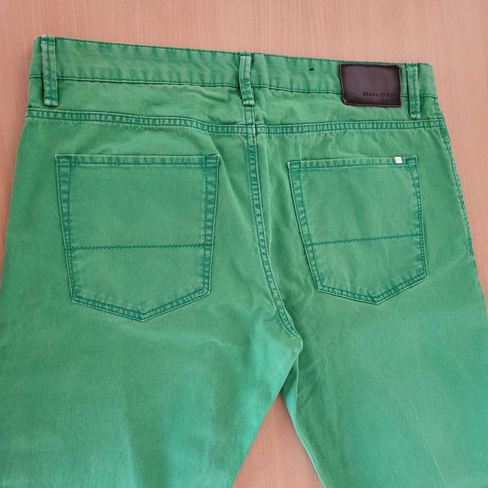 Blugi barbati Marc O'Polo L verde 100% bumbac noi