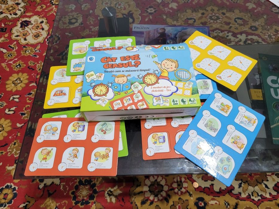 Joc educativ, Cat este ceasul?