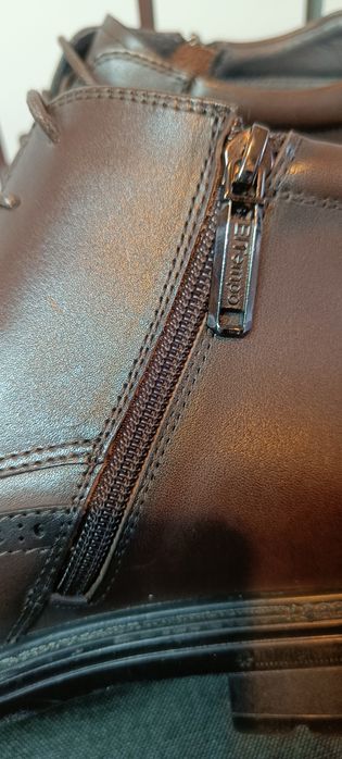 Ботинки из натуральной кожи