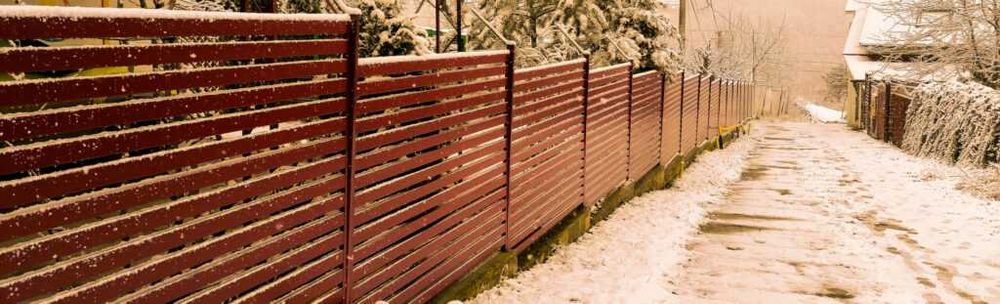 Garduri din panou stil jaluzele, sipca metalica, tabla si alte modele