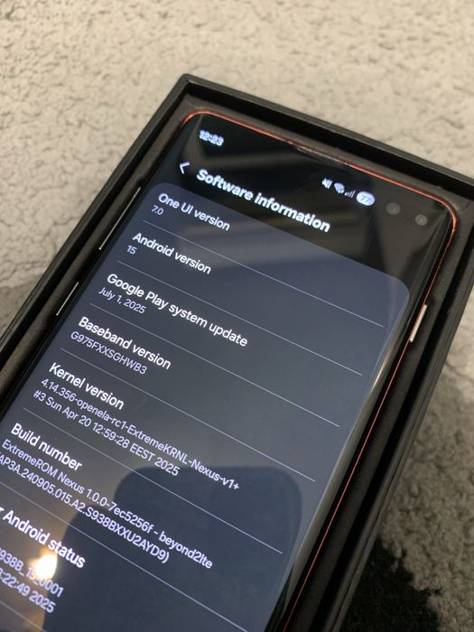 Samsung S10 Plus 128GB Duos Cardinal Red