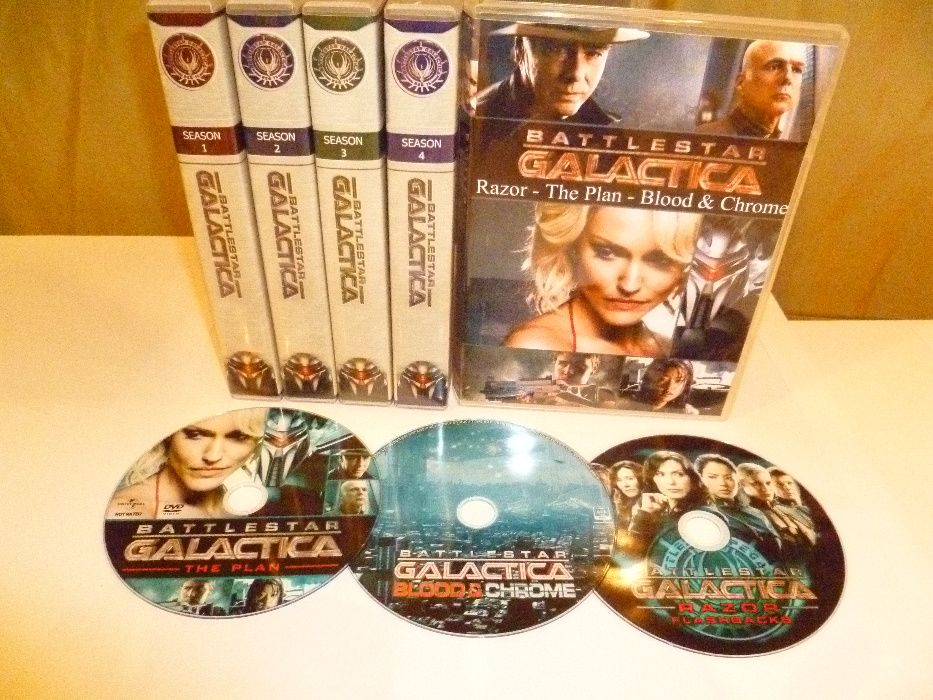 Battlestar Galactica 2004 2009 4 sezoane DVD