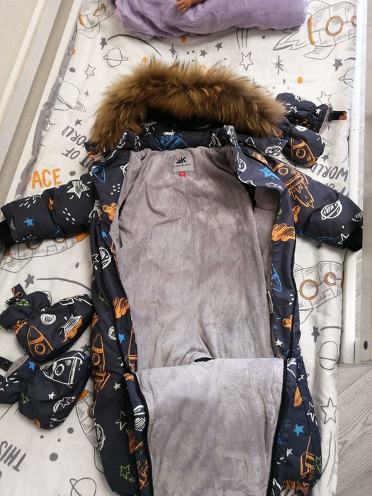 Детский зимний комбинезон