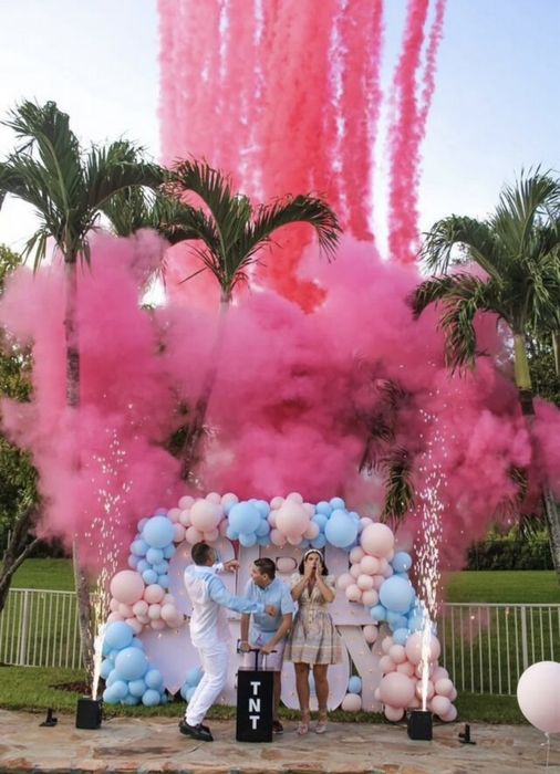 Салют на гендер пати