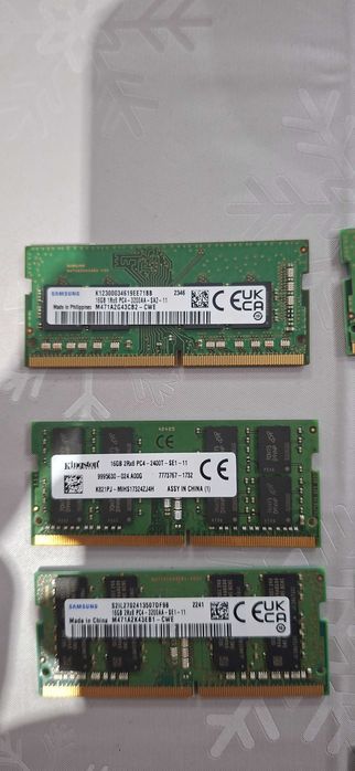 Продавам памет 16gb ddr4 sodimm