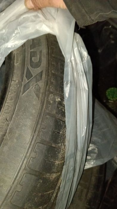 Бу шины от Порше Кайен