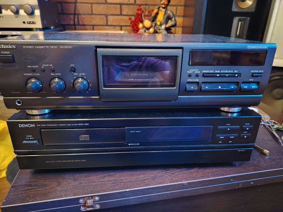 Deck technics cd denon